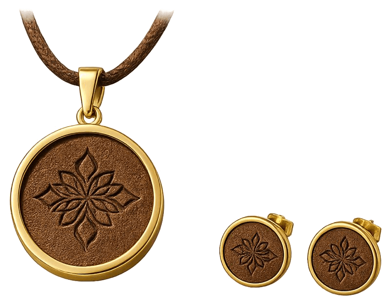 ÉVADORE Heritage Pendant & Studs